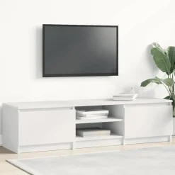 Tv-Meubels*vidaXL Tv-meubel 140x40x35,5 cm bewerkt hout Wit