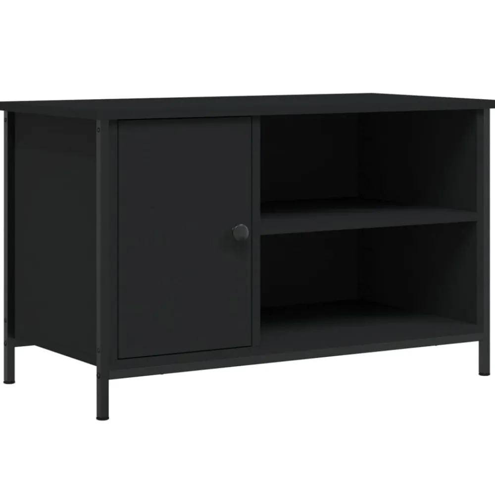 Tv-meubel 80x40x50 cm bewerkt hout>vidaXL Discount