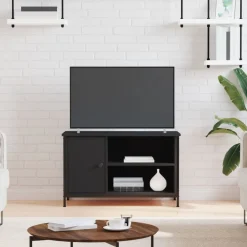 Tv-meubel 80x40x50 cm bewerkt hout>vidaXL Discount