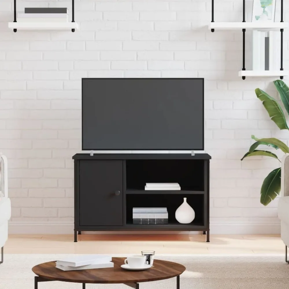 Tv-meubel 80x40x50 cm bewerkt hout>vidaXL Discount