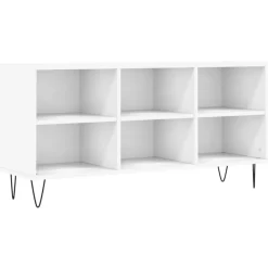 Tv-Meubels*vidaXL Tv-meubel 103,5x30x50 cm bewerkt hout Wit