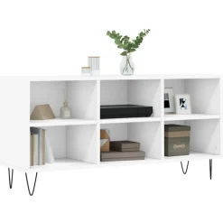 Tv-Meubels*vidaXL Tv-meubel 103,5x30x50 cm bewerkt hout Wit