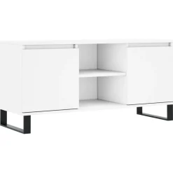 Tv-Meubels*vidaXL Tv-meubel 104x35x50 cm bewerkt hout Wit
