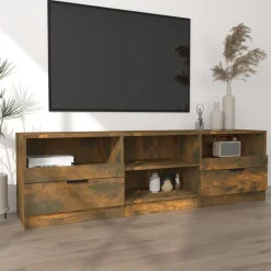 Tv-meubel 150x33,5x45 cm bewerkt hout kleurig><noscript><img width=