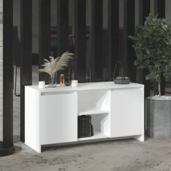 Tv-meubel 102x37,5x52,5 cm bewerkt hout>vidaXL Clearance