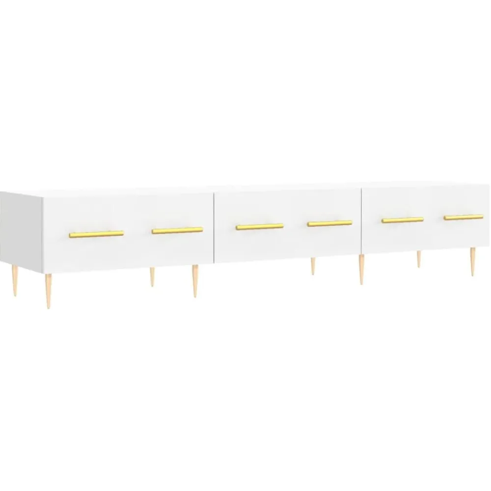 Tv-meubel 150x36x30 cm bewerkt hout>vidaXL Sale