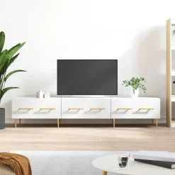 Tv-meubel 150x36x30 cm bewerkt hout>vidaXL Sale