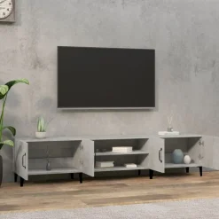Tv-Meubels*vidaXL Tv-meubel 180x31,5x40 cm bewerkt hout Betongrijs