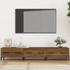 Tv-meubel 150x34,5x30 cm bewerkt hout>vidaXL Best