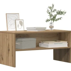 Tv-Meubels*vidaXL Tv-meubel 80x40x40 cm bewerkt hout artisanaal eikenkleur artisanaal eikenkleurig