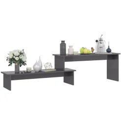 Tv-Meubels*vidaXL Tv-meubel 180x30x43 cm bewerkt hout Hoogglans grijs