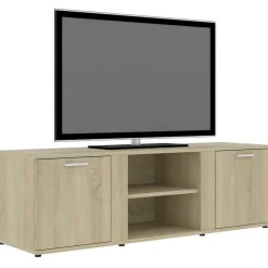 Tv-meubel 120x34x37 cm bewerkt hout kleurig><noscript><img width=