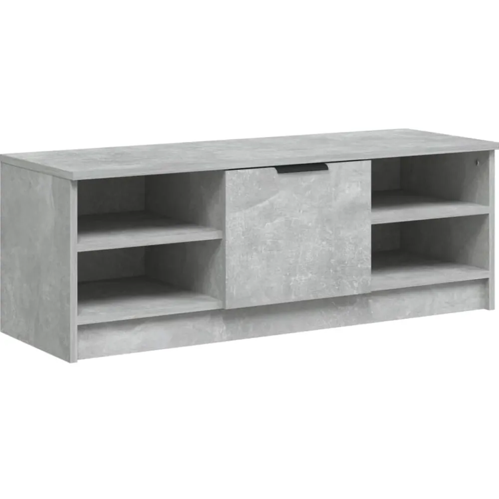 Tv-Meubels*vidaXL Tv-meubel 102x35,5x36,5 cm bewerkt hout Betongrijs