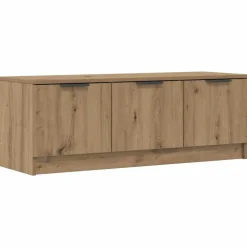 Tv-meubel 102x35x36,5 cm bewerkt hout artisanaal eikenkleur>vidaXL Outlet