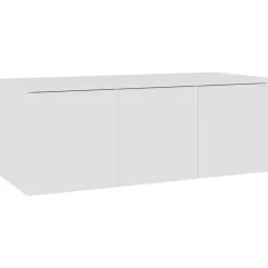 Tv-Meubels*vidaXL Tv-meubel 80x34x30 cm bewerkt hout Wit