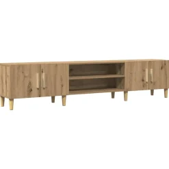 Tv-meubel 180x31,5x40 cm bewerkt hout>vidaXL Hot