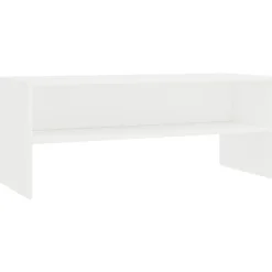 Tv-Meubels*vidaXL Tv-meubel 100x40x40 cm bewerkt hout Wit
