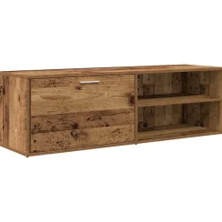 Tv-Meubels*vidaXL Tv-meubel 120x34x37 cm bewerkt hout kleurig Oud hout