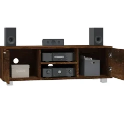 Tv-Meubels*vidaXL Tv-meubel 120x40,5x35 cm bewerkt hout kleurig Gerookt eiken