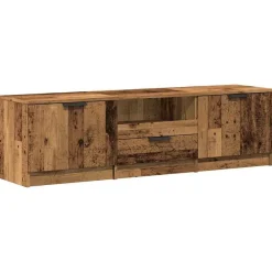 Tv-meubel 140x35x40 cm bewerkt hout kleurig>vidaXL Clearance