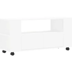 Tv-Meubels*vidaXL Tv-meubel 102x34,5x43 cm bewerkt hout Wit