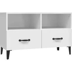 Tv-meubel 80x36x50 cm bewerkt hout>vidaXL Outlet