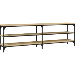 Tv-Meubels*vidaXL Tv-meubel 160x30x50 cm bewerkt hout kleurig Sonoma eiken