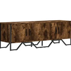 Tv-meubel 122x34x41 cm bewerkt hout kleurig>vidaXL Discount