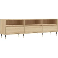 Tv-meubel 150x30x44,5 cm bewerkt hout kleurig>vidaXL Clearance