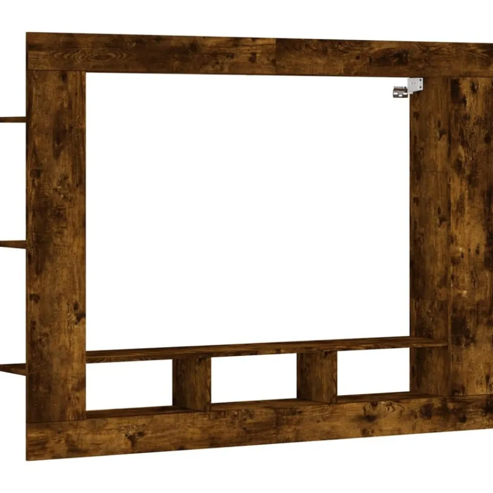 Tv-meubel 152x22x113 cm bewerkt hout kleurig>vidaXL Best