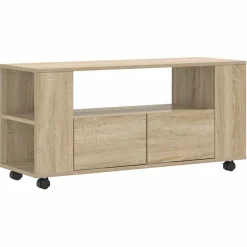 Tv-meubel 102x34,5x43 cm bewerkt hout kleurig>vidaXL Hot