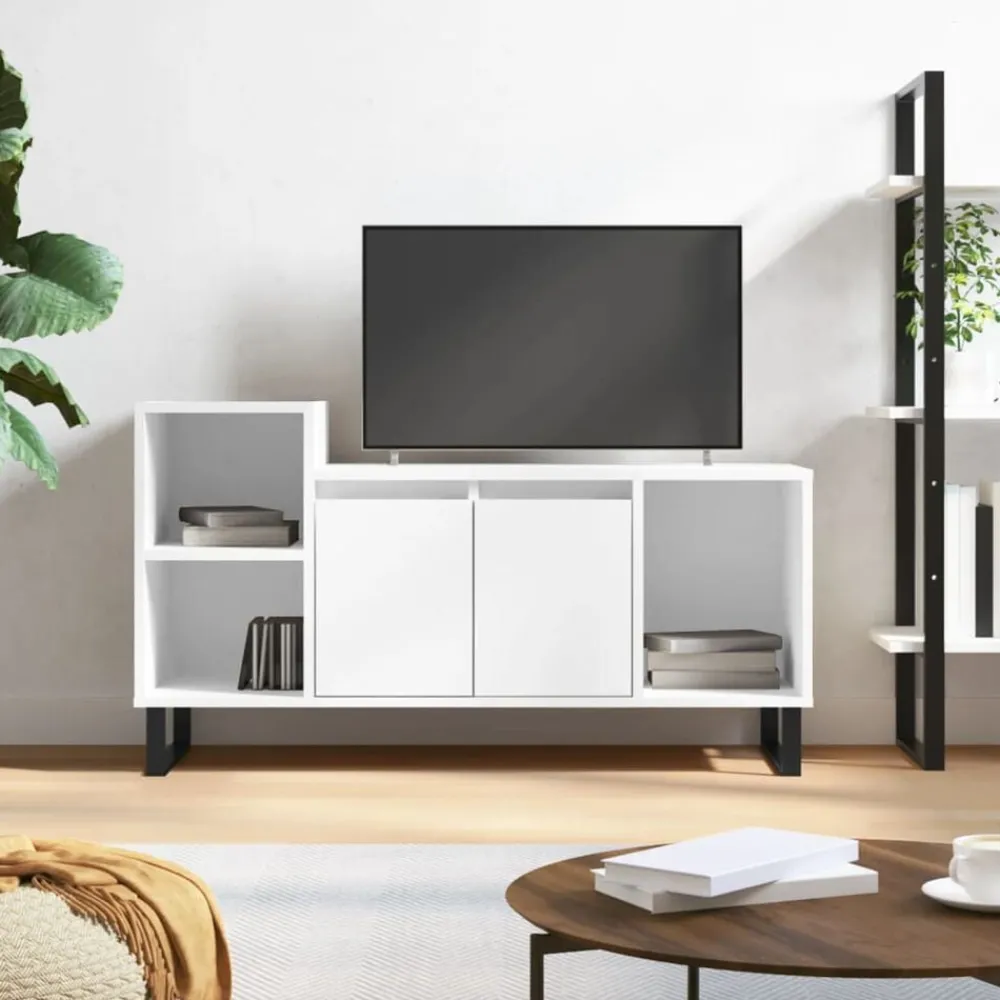 Tv-meubel 100x35x55 cm bewerkt hout>vidaXL Clearance