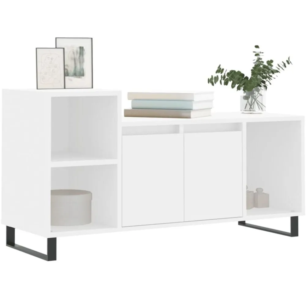Tv-meubel 100x35x55 cm bewerkt hout>vidaXL Clearance