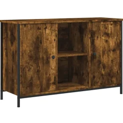 Tv-Meubels*vidaXL Tv-meubel 100x35x65 cm bewerkt hout kleurig Gerookt eiken
