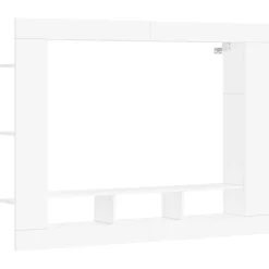 Tv-Meubels*vidaXL Tv-meubel 152x22x113 cm bewerkt hout Wit