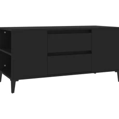 Tv-Meubels*vidaXL Tv-meubel 102x44,5x50 cm bewerkt hout Zwart