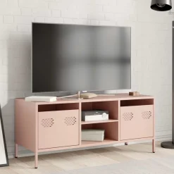 Tv-meubel 101,5x39x43,5 cm koudgewalst staal><noscript><img width=