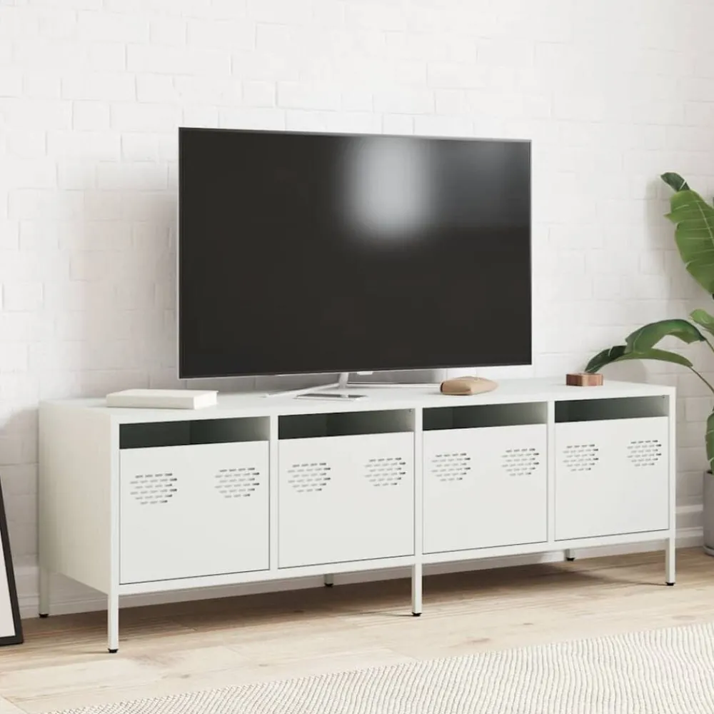 Tv-meubel 135x39x43,5 cm koudgewalst staal>vidaXL Sale