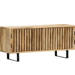 Tv-meubel 90x30x40 cm massief mangohout>vidaXL