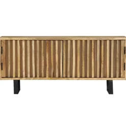 Tv-meubel 90x30x40 cm massief mangohout>vidaXL