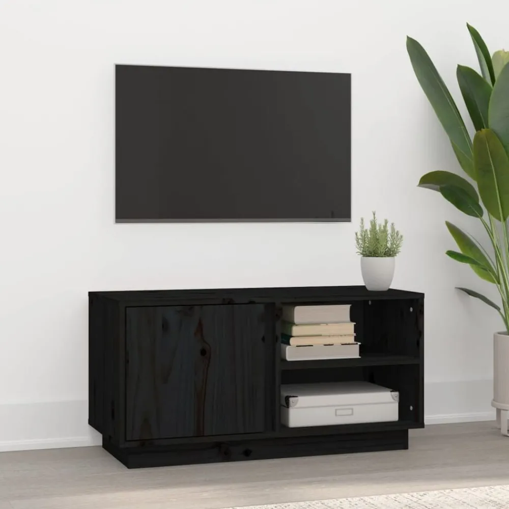 Tv-meubel 80x35x40,5 cm massief grenenhout>vidaXL