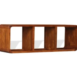 Tv-Meubels*vidaXL Tv-meubel 120x30x40 cm massief hout met honingafwerking