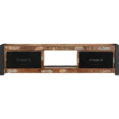 Tv-meubel 100x30x25 cm massief gerecycled hout><noscript><img width=