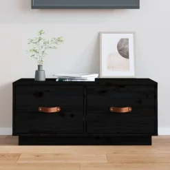 Tv-meubel 80x34x35 cm massief grenenhout>vidaXL Online