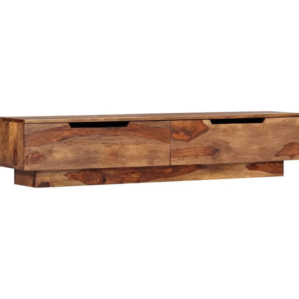 Tv-Meubels*vidaXL Tv-meubel 145x30x30 cm massief hout