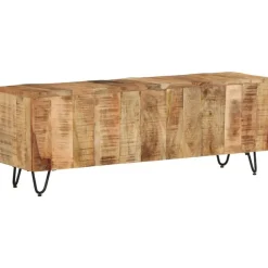 Tv-meubel 110x30x40 cm massief mangohout>vidaXL