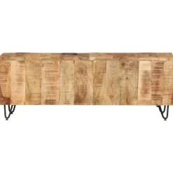 Tv-meubel 110x30x40 cm massief mangohout>vidaXL