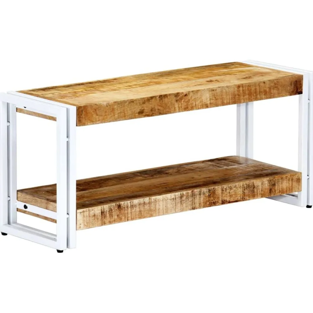 Tv-meubel 90x30x40 cm massief mangohout>vidaXL Hot
