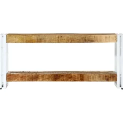 Tv-meubel 90x30x40 cm massief mangohout>vidaXL Hot