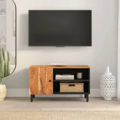 Tv-meubel 80x33x46 cm massief acaciahout><noscript><img width=